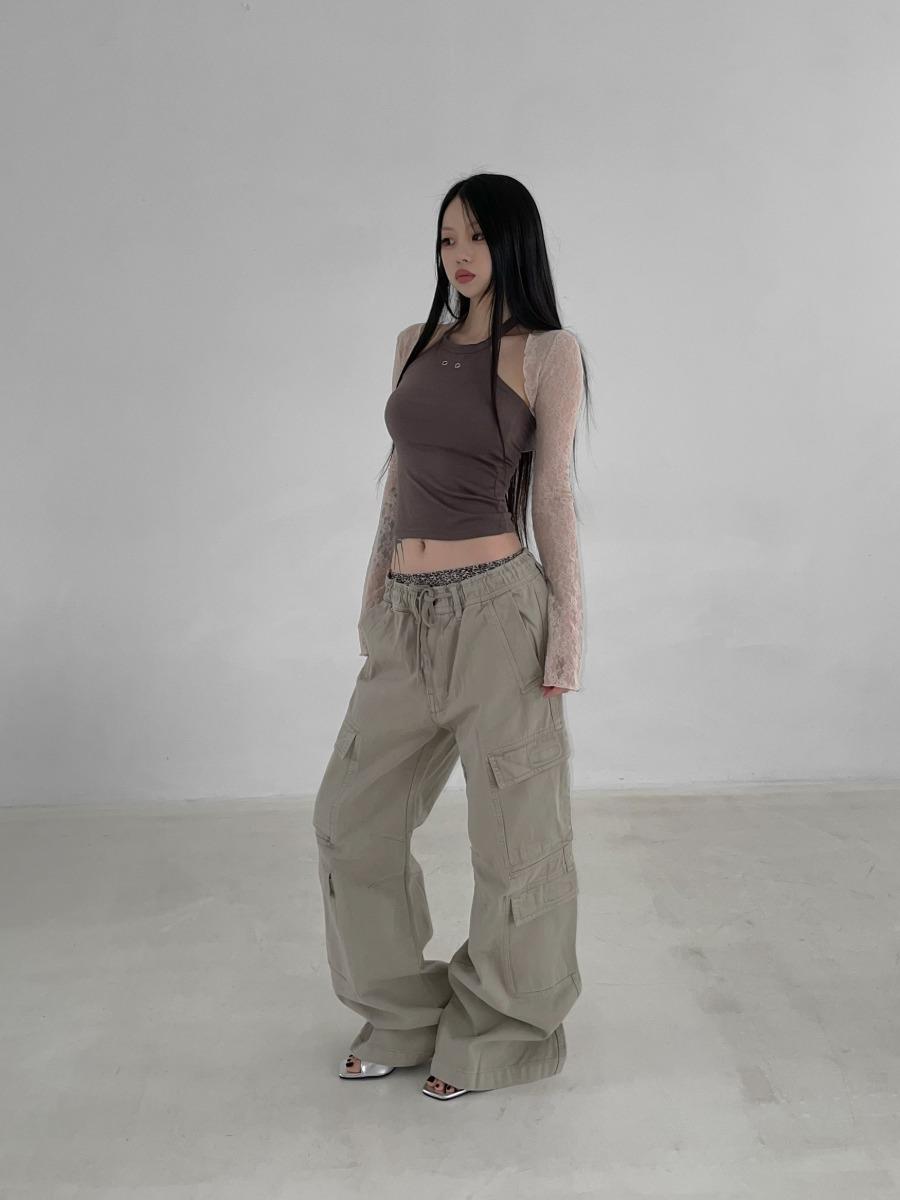 dear poket cargo pt(2 color)
