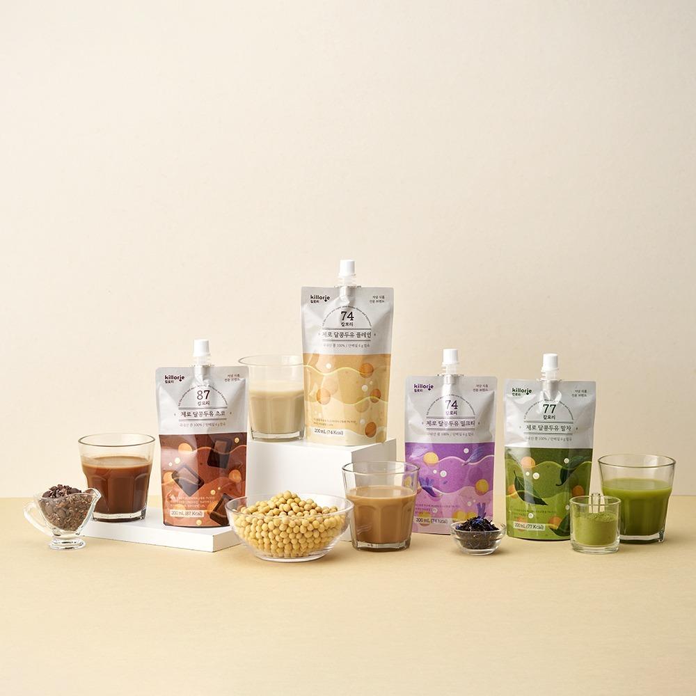 제로달콩두유 1 박스 (200ml, 12포)