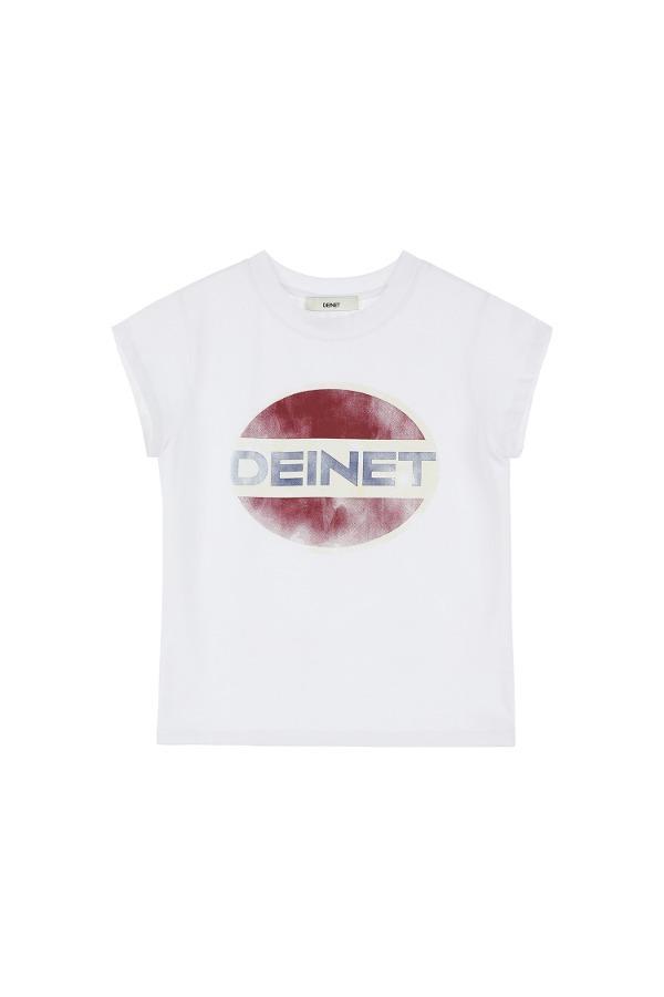 VINTAGE GRAPHIC CROPPED T-SHIRTS IN WHITE