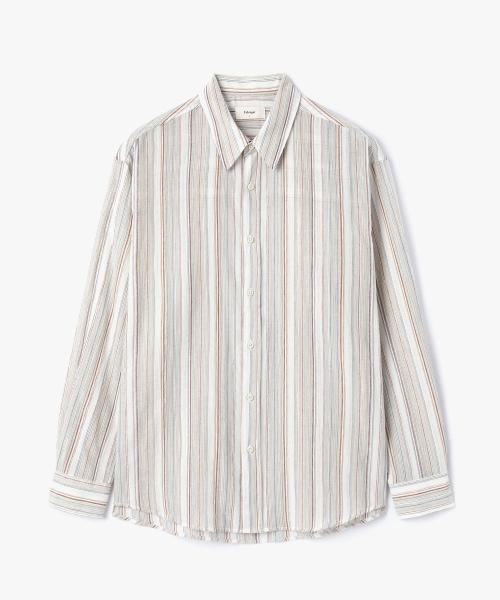산타나 스트라이프 셔츠 (아이보리)
