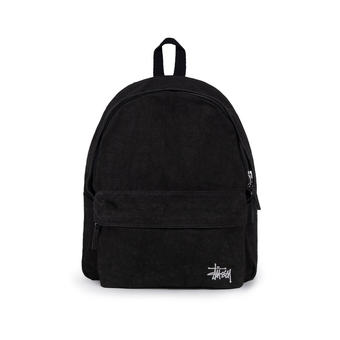 CANVAS BACKPACK - Washed Black / EA