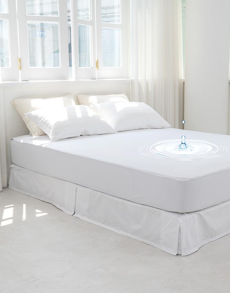 먼지오염 out! 워터프리 항균 방수 매트커버 (S/SS/Q/K) 4colors