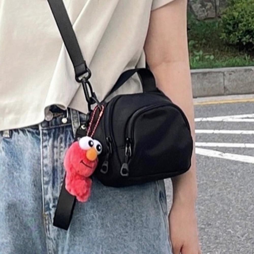 유럽여행가방 핸드폰 탬버린백 조개가방 해외여행용 크로스 나일론 미니백 타코