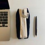 클램 Clam round pencilcase Corduroy 펜케이스 필통 파우치 펜홀더