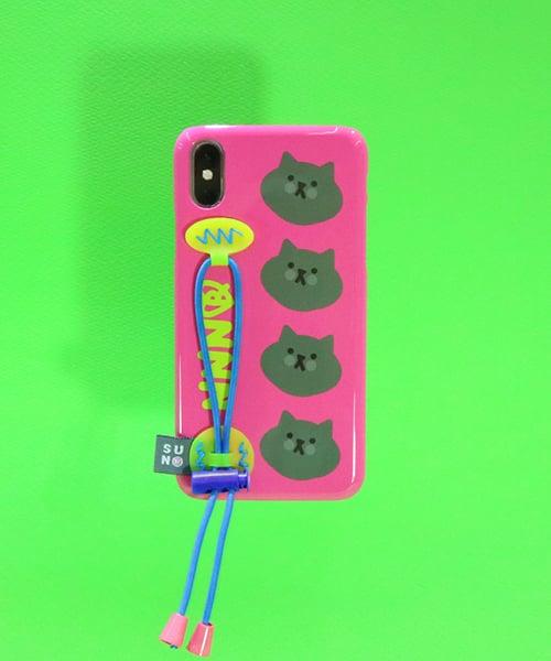 SUN CASE STRING GLOSSY PINK