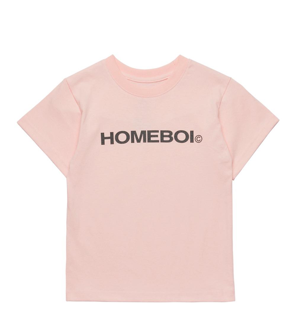 overdyed logo TEE - L.pink(Audult / Kids)