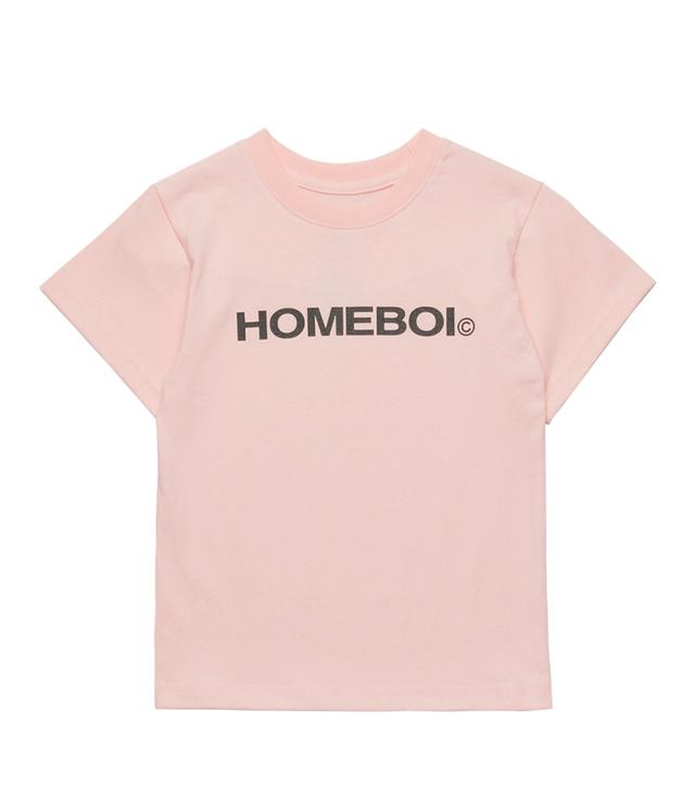 overdyed logo TEE - L.pink(Audult / Kids)