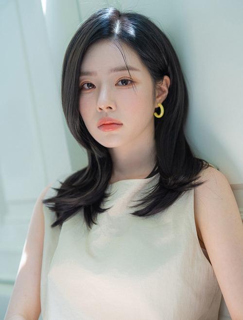 여성 오픈반가발 중단발 샤밍컷