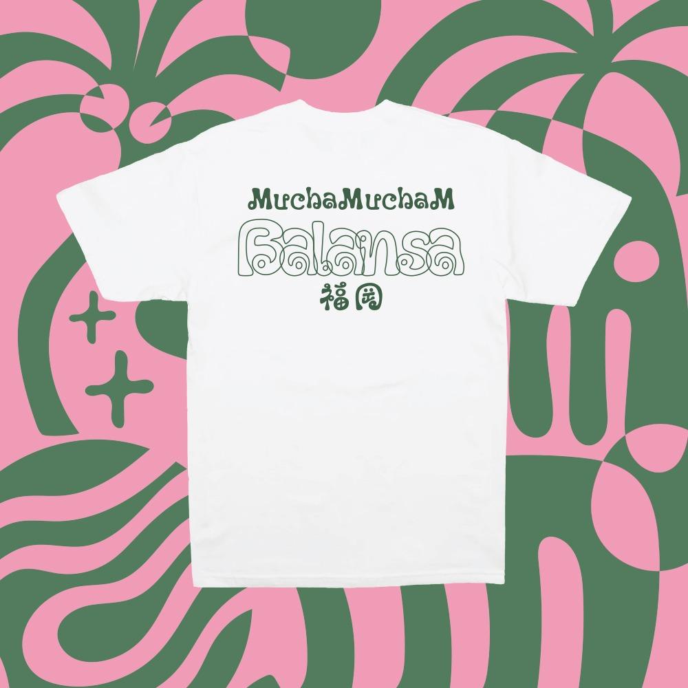 MuchaMuchaM x balansa t-shirt white