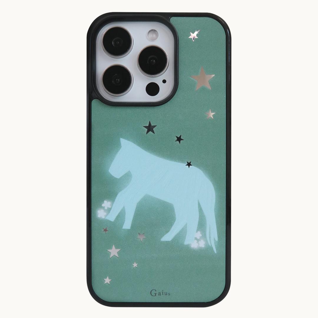 blue horse case