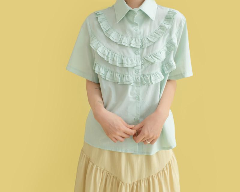 Babe frill shirts (2 color)