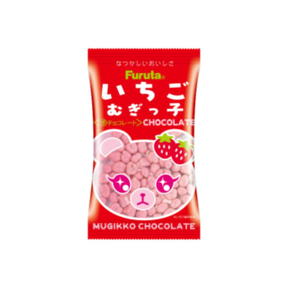 후루타 무깃코 보리 딸기 초코 스낵 11g(낱개 판매)
