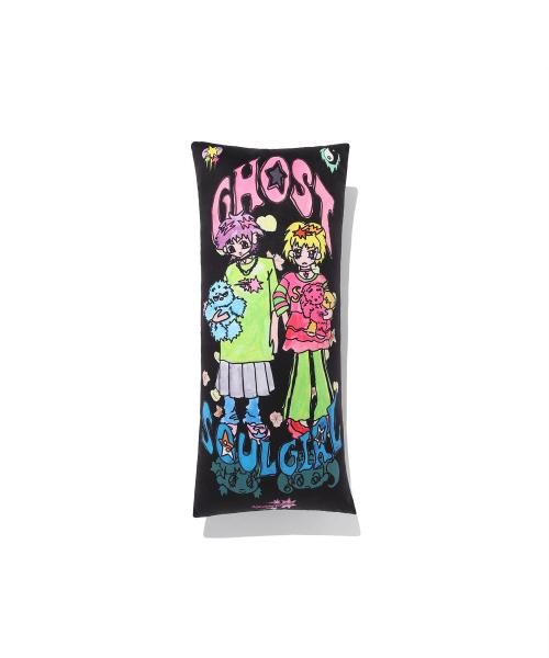 나이스고스트클럽(NICEGHOSTCLUB)  [X SOULPUSSSY CAT]GHOSTSOULGIRL LONG CUSHION_BLACK(NG2EFUAB93D) - 후기 | 무신사