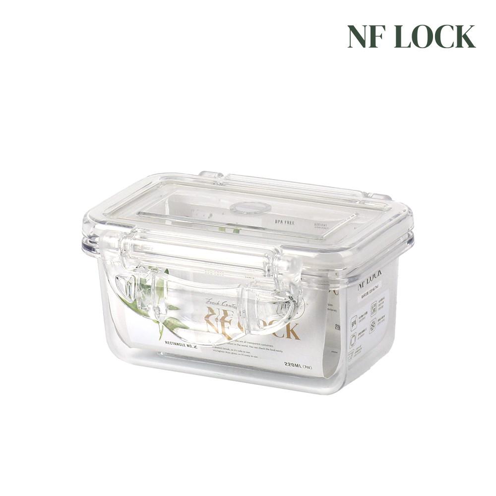 NFLOCK 밀폐용기 엔에프락 올트라이탄 100%국산 전자렌지가능 비스프리 220ml