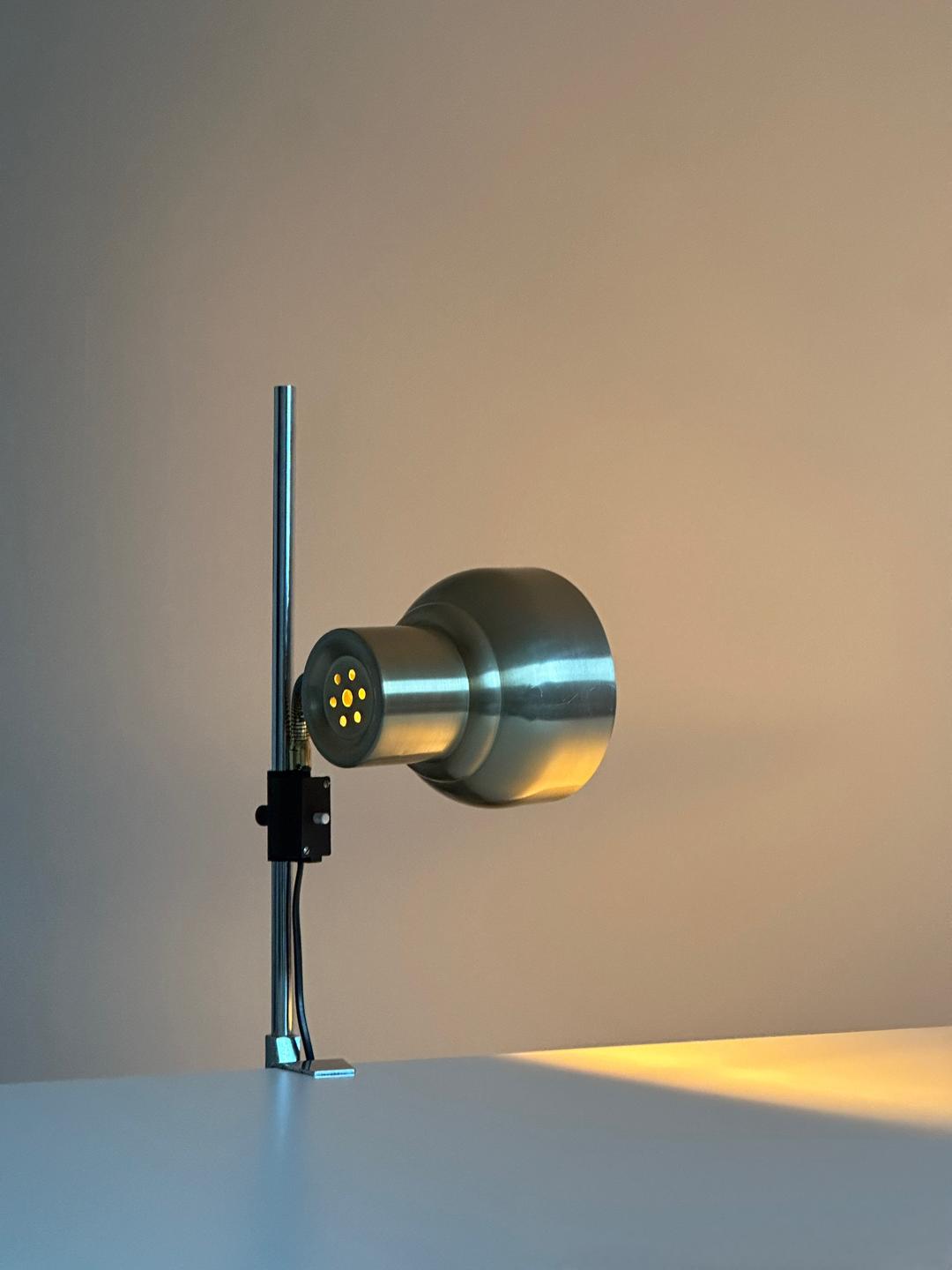 70s Danish Clamp Lamp