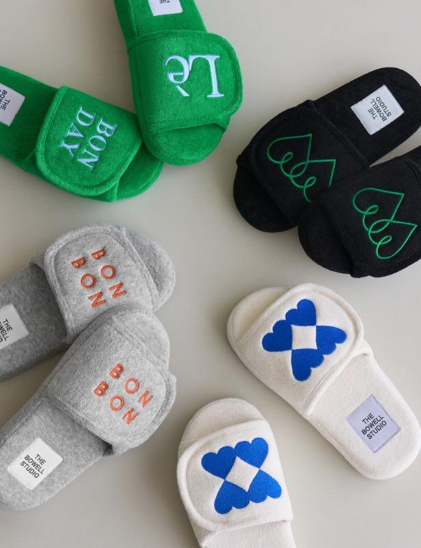 [BWTZ] 테리 벨크로 메모리폼 실내화 층간소음 슬리퍼 #2 (여성용 남성용빅사이즈)