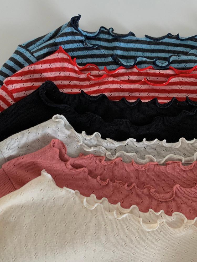 [MADE BY SOVEL] 위글 티셔츠 6color