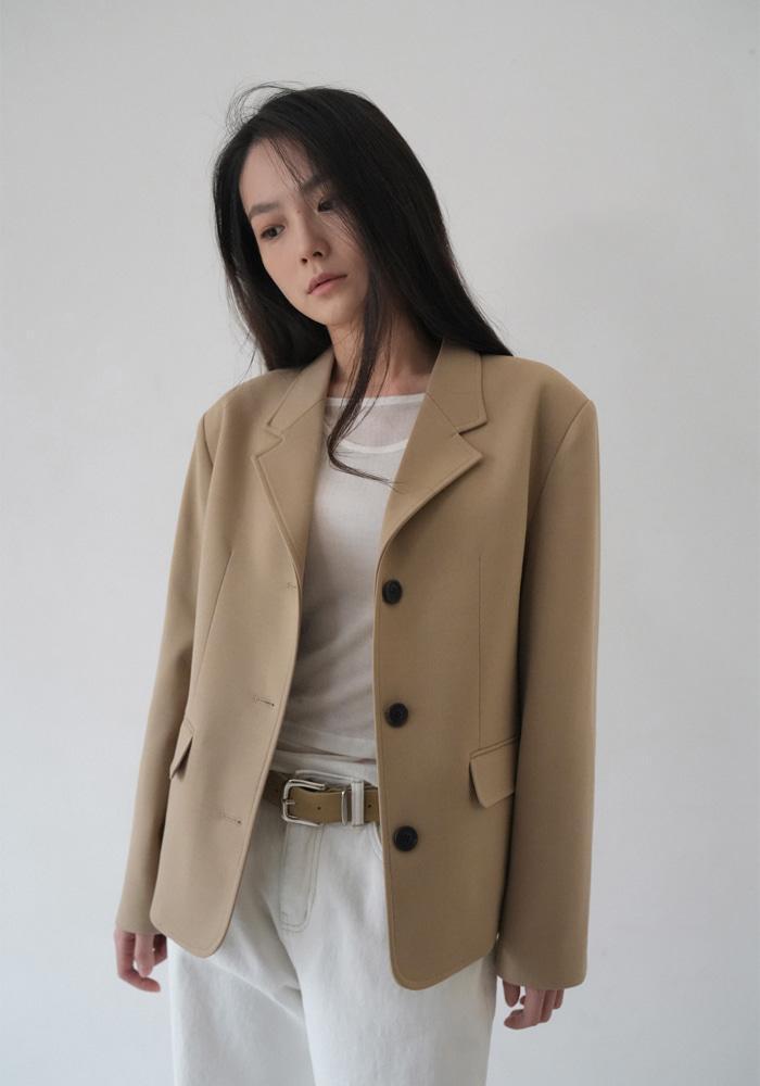 CLASSIC STANDARD JACKET_BEIGE