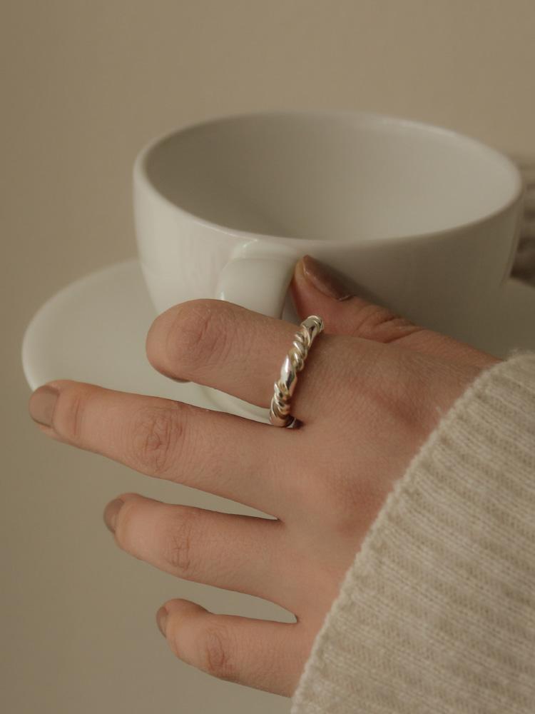 [92.5 silver] Vine ring