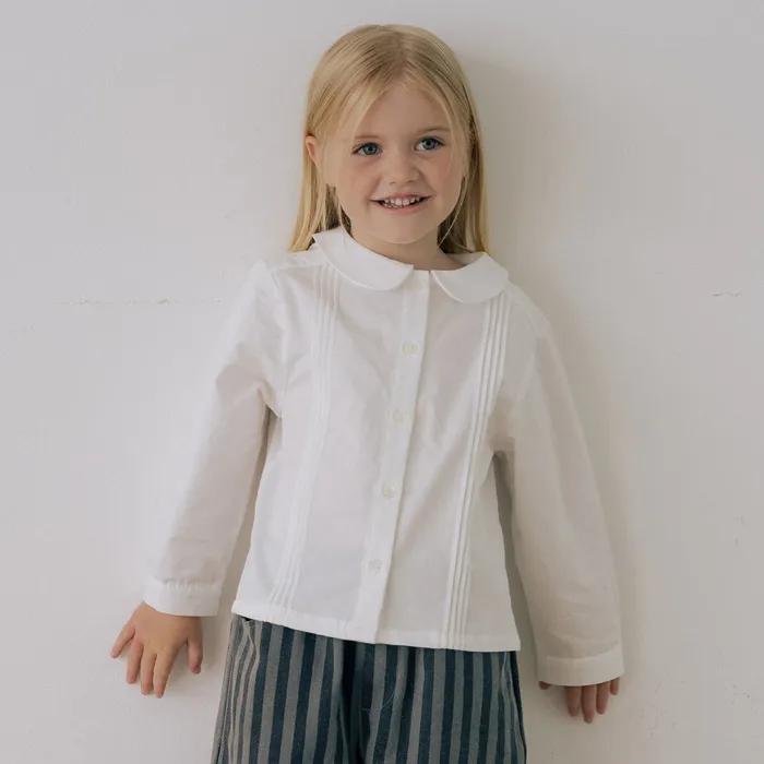 어텀 핀턱 셔츠(2color)