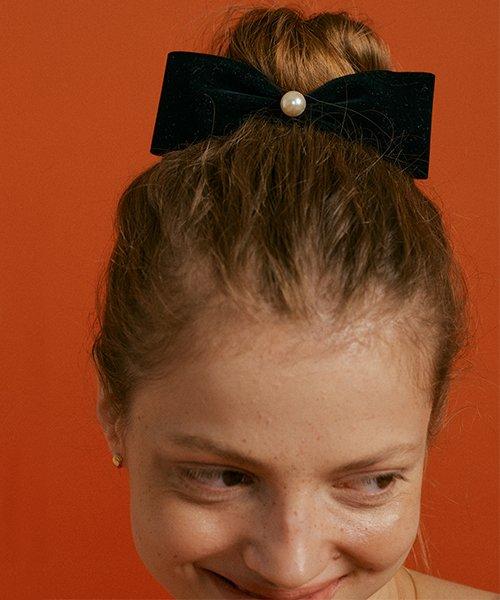 Velvet ribbon hair braids