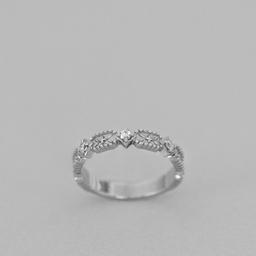 Gothic triple cubic miss ring 고딕 트리플 큐빅 미스링