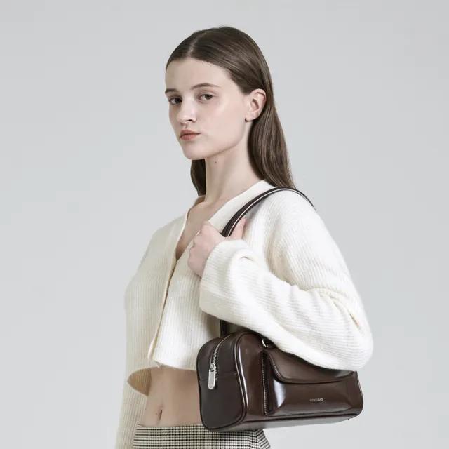 persu bag darkbrown  퍼슈백 다크브라운 숄더백