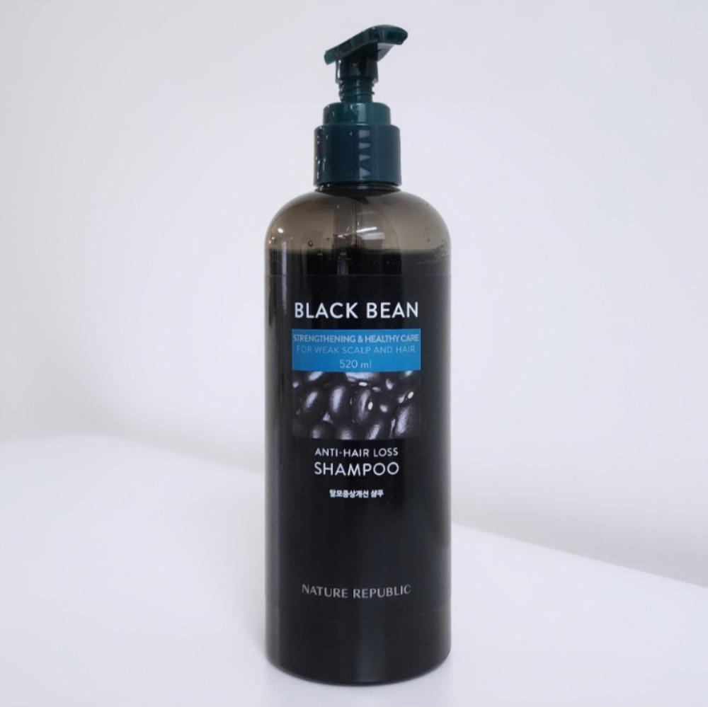 네이처리퍼블릭 블랙빈 탈모 샴푸 520ml (신형) 대용량