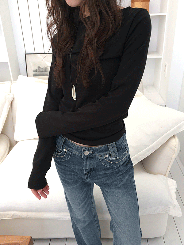 이소 보트넥 티