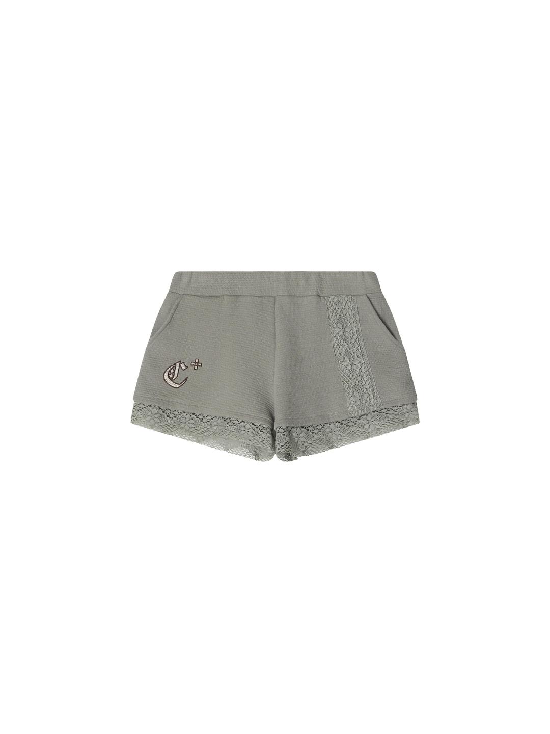SILK MOTH SHORTS SAGE GREEN