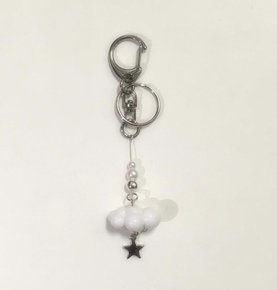 키라키링 구름 스타 키링 kirakeyring cloud star keyring