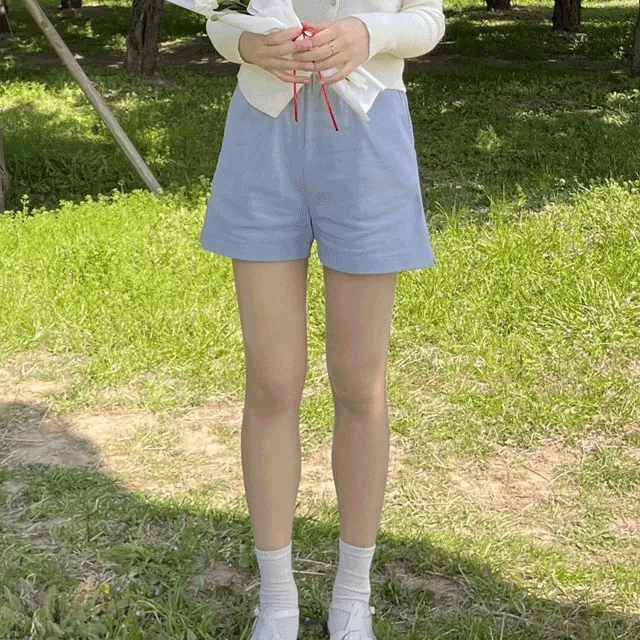 [봄여름팬츠추천🌷][당일발송] 몬지 스판 쫀쫀한 3부팬츠