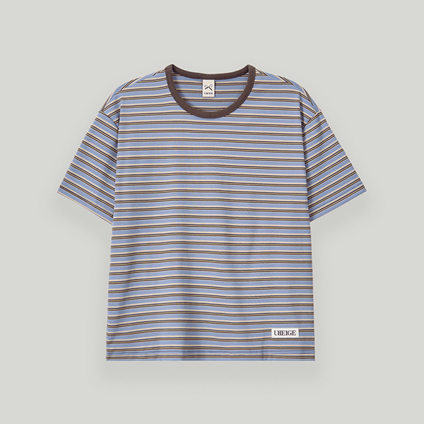 Sky Blue Stripe T-Shirt
