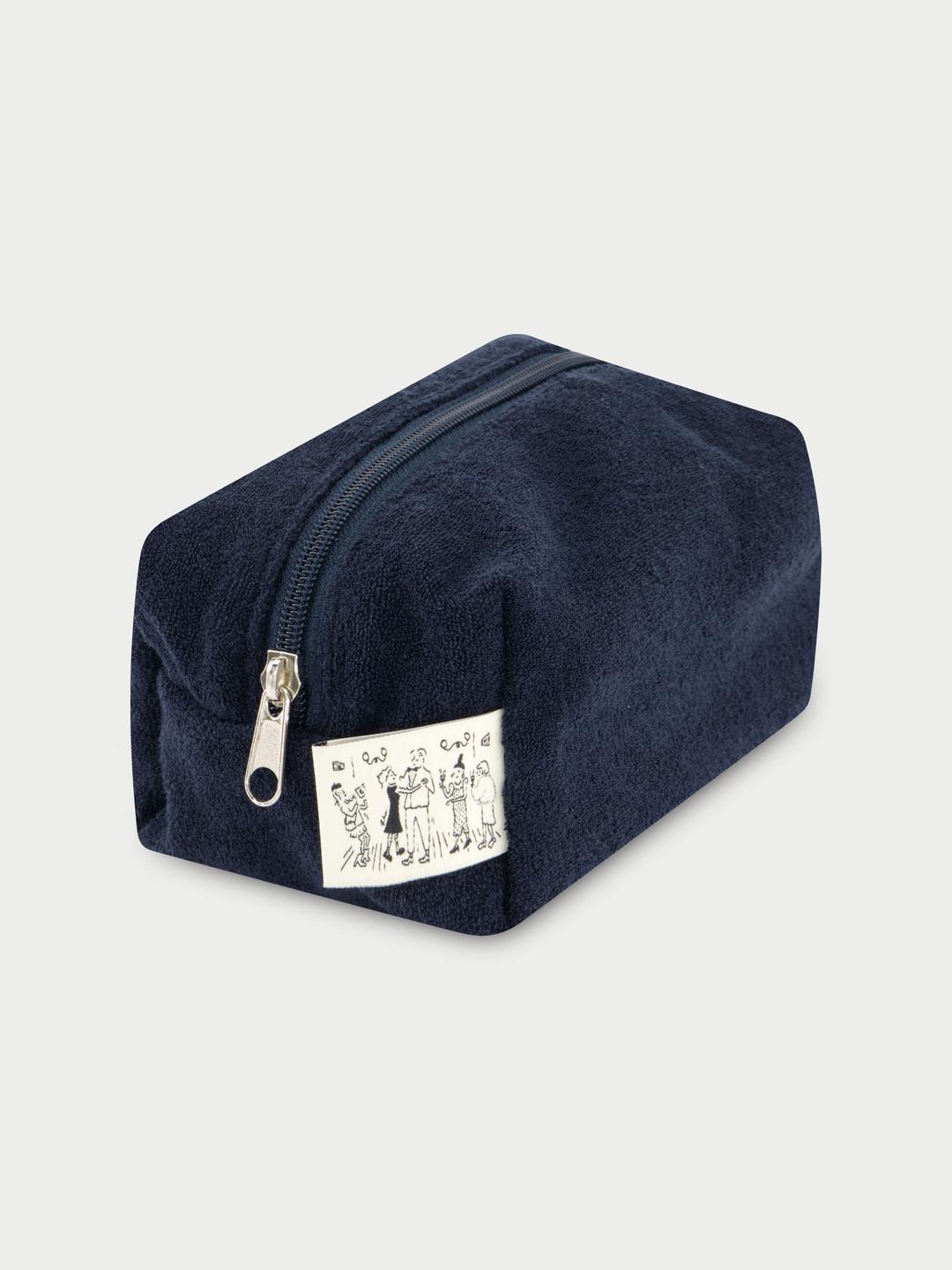 Solid Terry Pouch Navy