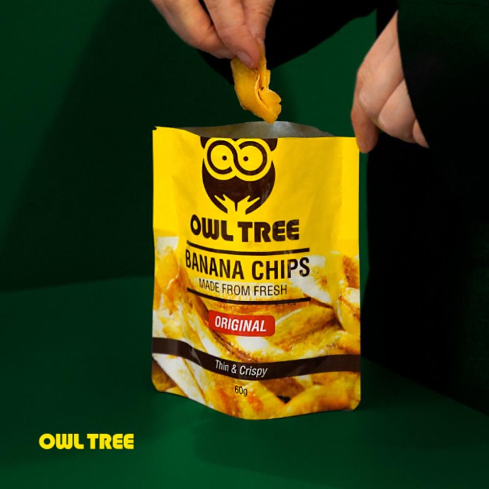 필리핀 세부 말린 바나나 오울트리 건조 바나나칩 3팩+3팩 (총6팩) [원산지:필리핀]