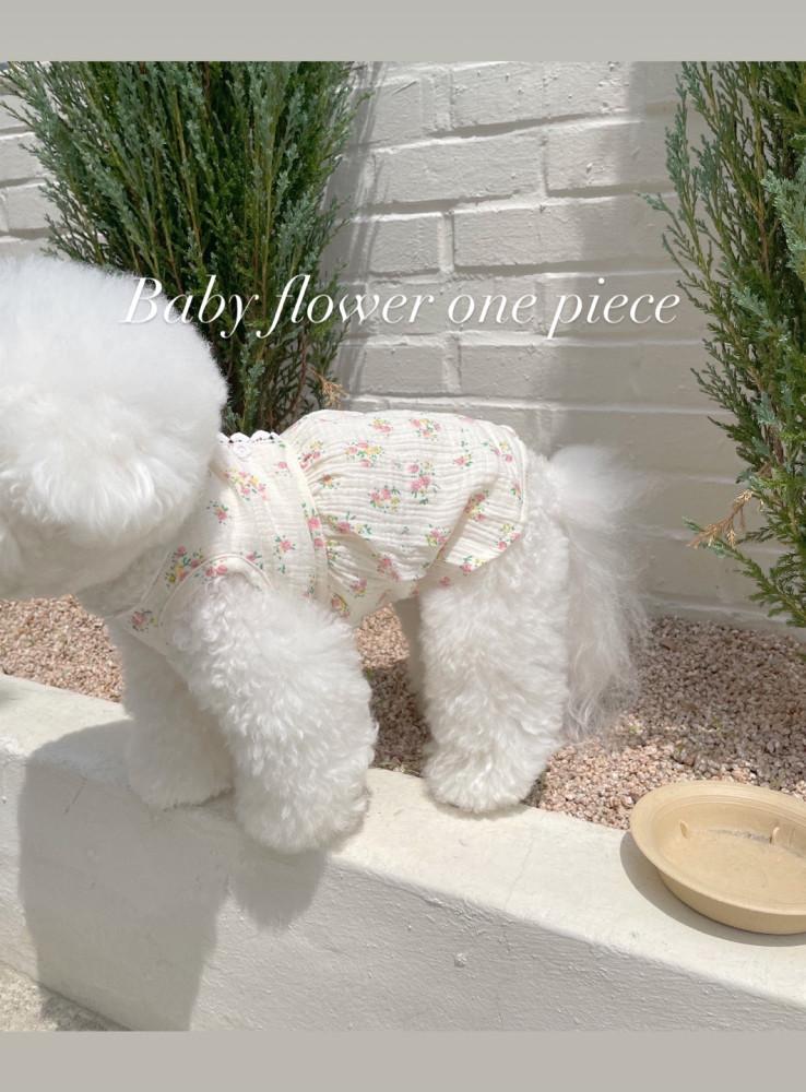 베이비 플라워 원피스 (1COLOR)