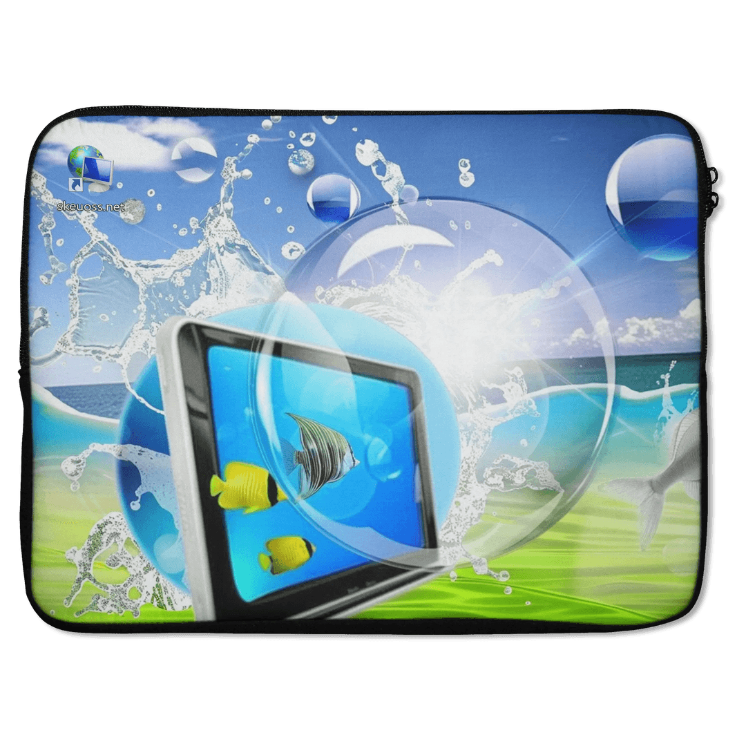 Frutiger Aero Laptop sleeve - Design 784