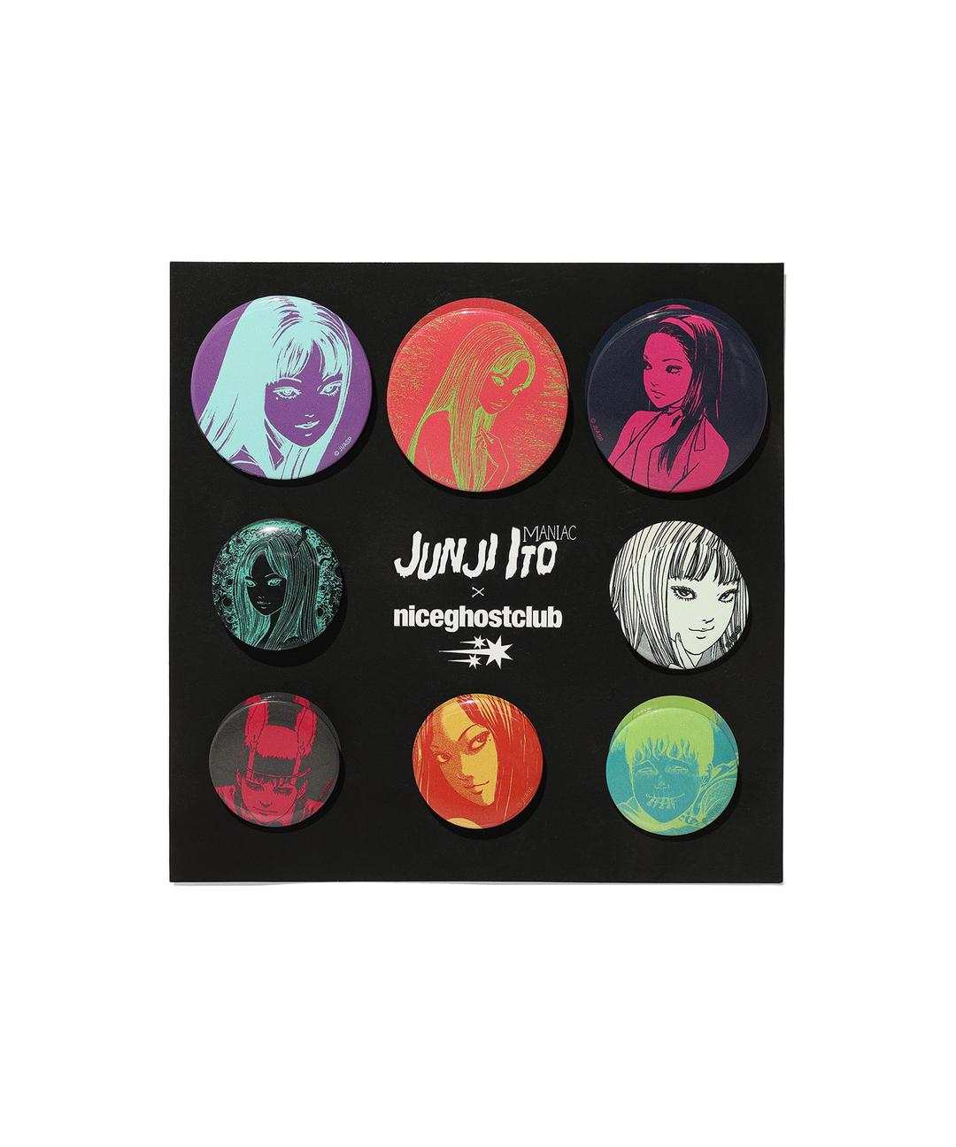 junji ito maniac pin button set[mix]