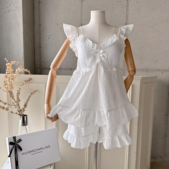 [여성] 라튤립 민소매 잠옷세트