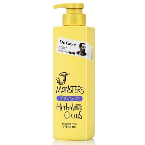 닥터그루트 제이 몬스터즈 탈모기능성 샴푸 허벌 시트러스향, 385ml, 1개