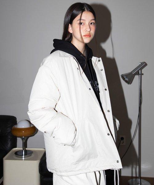 코치 파카 크림