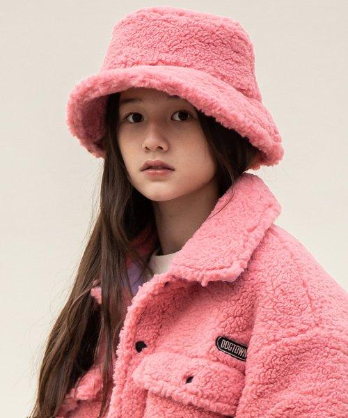 블라스트 퍼 버킷햇 Pink