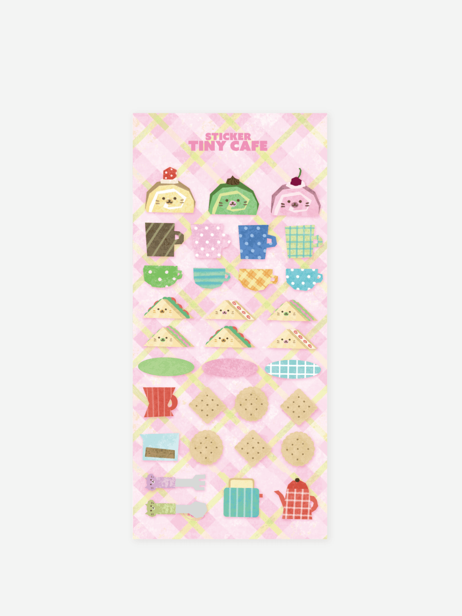 3D STICKER - TINY CAFE