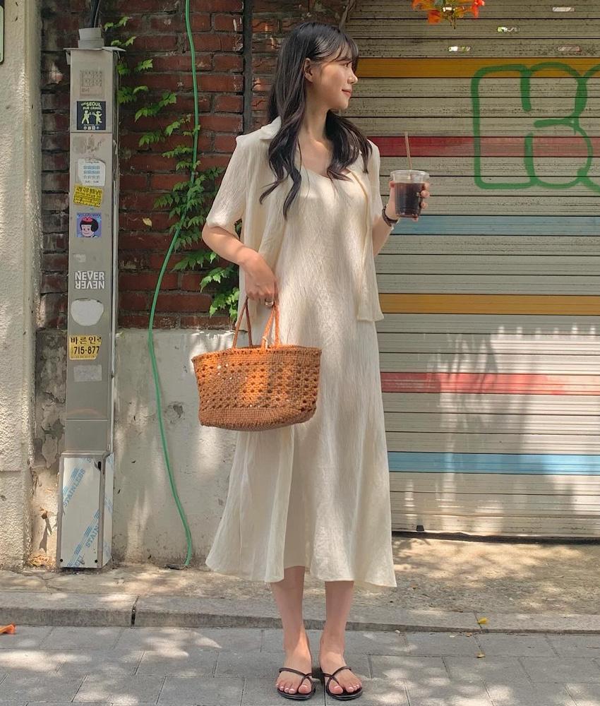 시엔 뷔스티에 원피스 세트 4color!