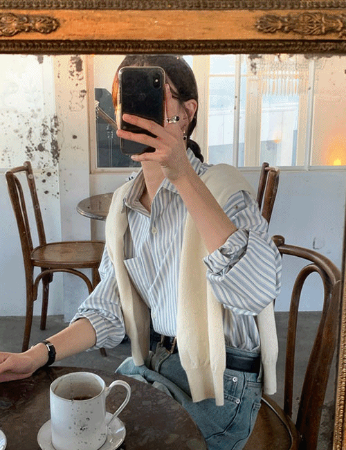 제이탐탐 피에타 스트라이프셔츠