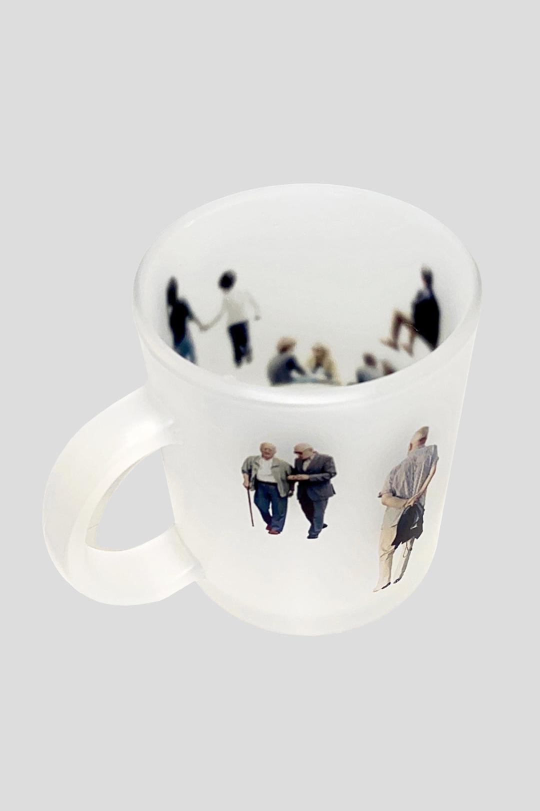 Our backs glass mug (matte)