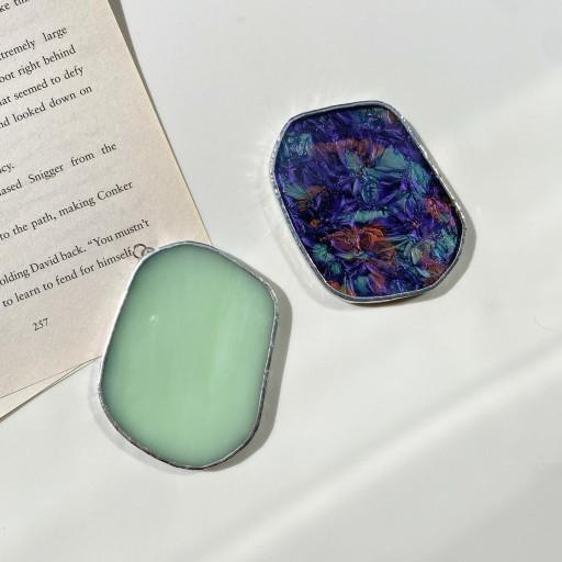 스테인드글라스 조약돌 손거울