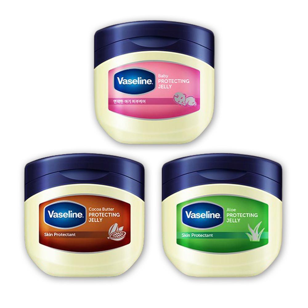 New 바세린 프로텍팅 퓨어 스킨 젤리 알로에 베이비 코코아 버터100ml