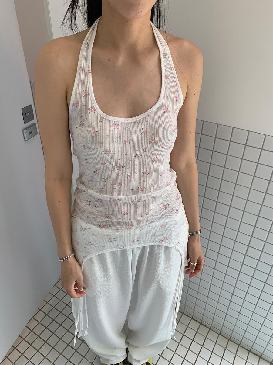 Vine halter top