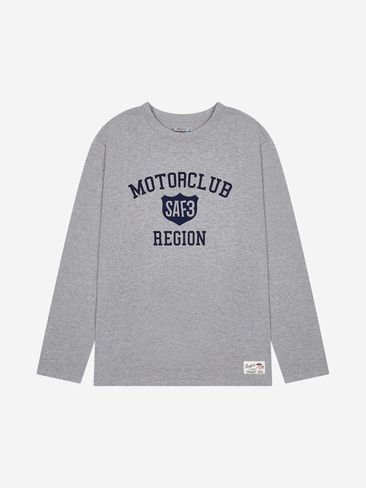 REGION MOTORS CLUB SYMBOL LONG SLEEVE (GRAY)